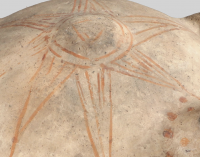 Pilgerflasche aus Ton, Westiran, ca 1200 v. Chr.