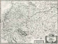 Zeiller, Merian: Topographie Sveviae 1643 Erstausgabe mit Anhang "Oerter-Beschreibung der Schwabenlands". Ebd. 1654